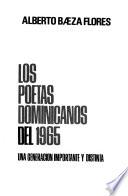 Los poetas dominicanos del 1965