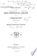 Los restos de Don Cristoval Colon