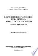 Los territorios nacionales en la historia constitucional Argentina