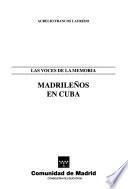 Madrileños en Cuba
