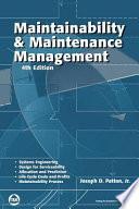 Maintainability & Maintenance Management