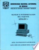 Manejo E Interpretacion Del Paquete Spss/pc+