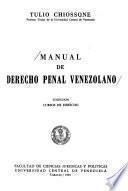 Manual de derecho penal venezolano