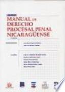 Manual de derecho procesal penal nicaragüense