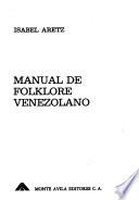 Manual de folklore venezolano