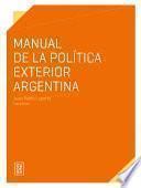 Manual de la política exterior argentina