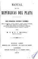 Manual de las repúblicas del Plata