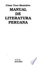 Manual de literatura peruana