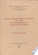 María Francisca de Isla y Losada (1734-1808) : una conexión literaria en la Compostela de la Ilustración