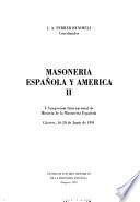 Masonería española y América