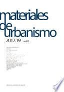 Materiales de Urbanismo 2017.19 (vol. 05)