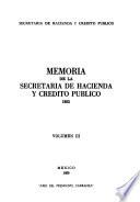 Memoria de la Secretaría de Hacienda y Crédito Público, 1953