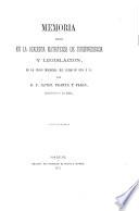 Memoria leida en la Academia Matritense De Jurisprudencia Y Legislación, en la sesion inaugural del curso de 1874 á 75