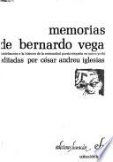 Memorias de Bernardo Vega