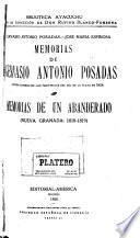 Memorias de Gervasio Antonio Posadas, director supremo de las provincias del Rio de la Plata en 1814