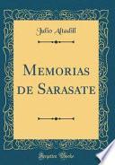 Memorias de Sarasate (Classic Reprint)