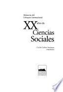 Memorias del Coloquio Internacional XX Años de Ciencias Sociales