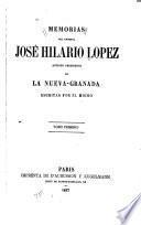 Memorias del general José Hilario Lopez