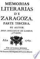 Memorias Literarias de Zaragoza