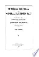 Memorias póstumas del general José María Paz