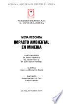 Mesa Redonda Impacto Ambiental en Minería