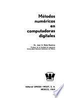 Métodos numéricos en computadoras digitales