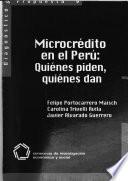 Microcrédito en el Perú