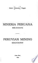 Minería peruana: Bibliografia