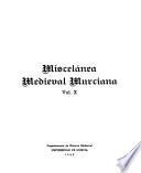 Miscelánea medieval murciana