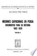 Misiones Capuchinas en Perijá