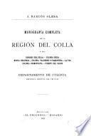 Monografía completa de la región del Colla