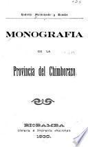 Monografía de la provincia del Chimborazo