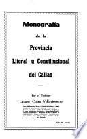 Monografía de la provincia litoral y constitucional del Callao