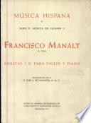 Musica Hispana: Francisco Manalt