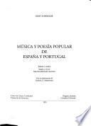 Música y poesía popular de España y Portugal
