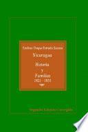 Nicaragua, Historia y Familias, 1821-1853