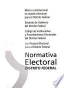 Normativa electoral Distrito Federal