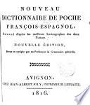 Nouveau Dictionnaire de poche françois-espagnol et español-francés