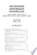 Novedades editoriales españolas
