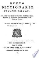 Nuevo diccionario francés-español