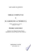 Obras completas de José María de Pereda: El Sabor de la Tierruca