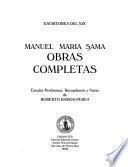 Obras completas de Manuel María Sama