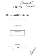 Obras de D. F. Sarmiento...: Comentarios de la constitucion. 1895