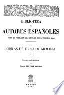 Obras de Tirso de Molina