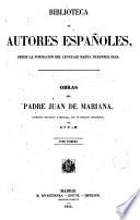 Obras del padre Juan de Mariana, 1