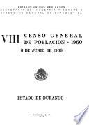 Octavo censo general de poblacion, 8 de junio de 1960