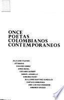 Once poetas colombianos contemporáneos