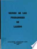 Origen de los fundadores de Laredo
