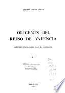 Orígenes del reino de Valencia