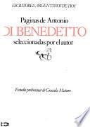 Páginas de Antonio di Benedetto